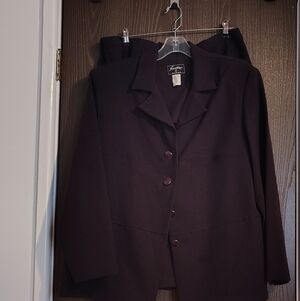 Women's Dark Purple Suit